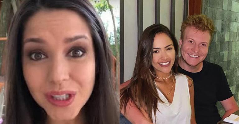 Após treta se tornar pública, Thais Fersoza é questionada se vai casamento do cunhado