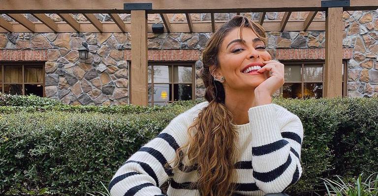 Juliana Paes explode fofurômetro ao dividir com os fãs, clique dos filhos: ‘O amor na sua forma mais pura’