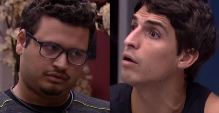 BBB20: Victor Hugo discute com Felipe Prior e faz ameaça: ”Vai ver o que a planta faz”