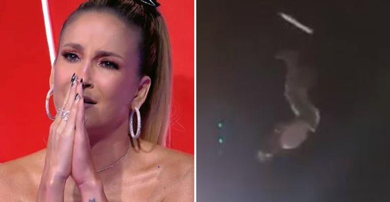 Claudia Leitte é vista pendurada por um fio e número musical é cancelado