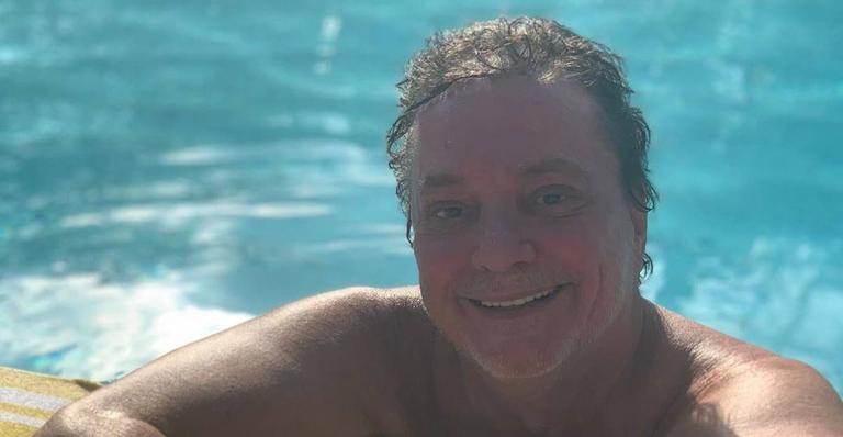 Fábio Jr. compartilha clique raríssimo com filho mais novo e se declara