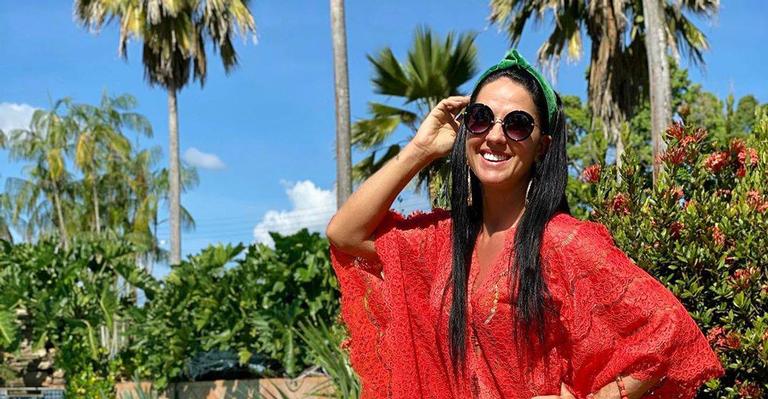 Graciele Lacerda se derrete por carinho da mãe: ‘Aproveitando para curtir o ‘colinho’ dela!’