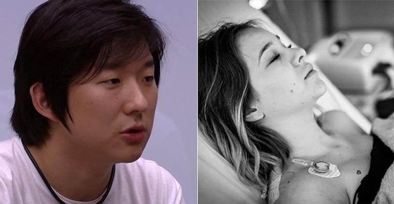 Esposa de Pyong Lee desabafa sobre solidão no parto do filho: ”Duvidei de mim”