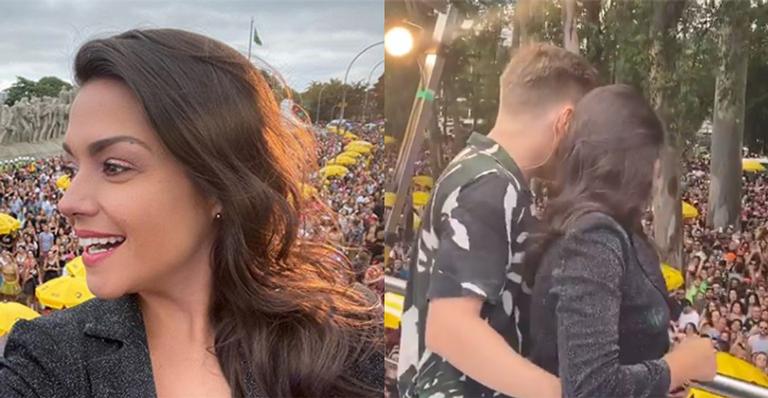 Thais Fersoza é surpreendida pelo marido em momento ousado: ”Fiquei envergonhada”
