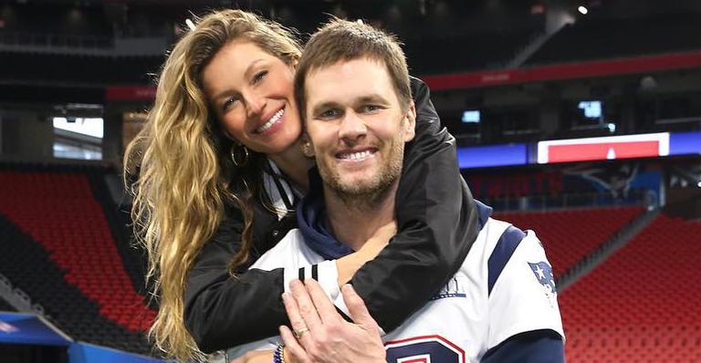 Gisele Bündchen relembra foto raríssima com Tom Brady para celebrar 11 anos de casamento