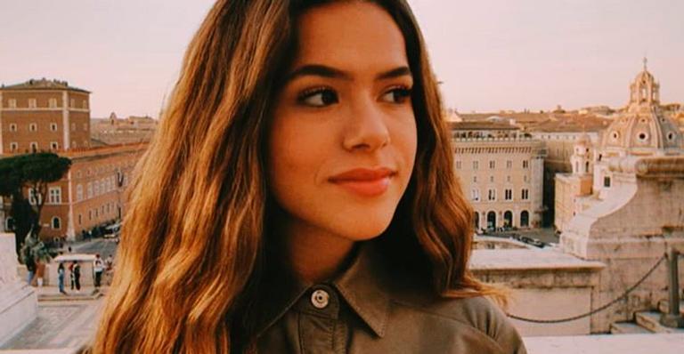 Na Itália, Maisa passeia sem máscara e bloqueia comentários após insistência: ”Menina, sai daí”