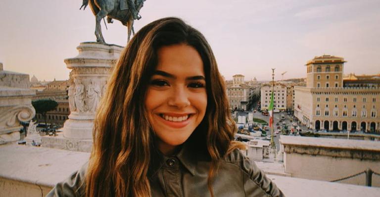 De volta ao Brasil, Maisa Silva relembra registros de viagem pela Itália