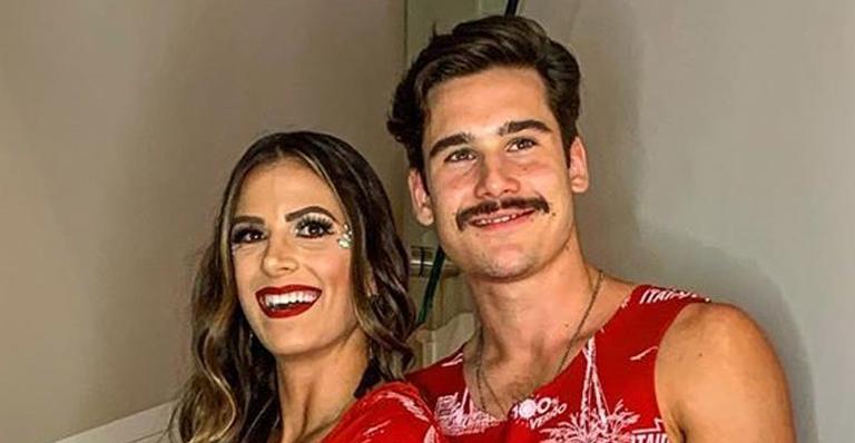 Nicolas Prattes divide momento íntimo com namorada e se declara: ”Intensidade é nosso nome”