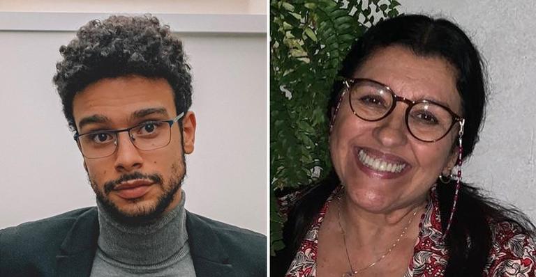 Sérgio Malheiros relembra clique da infância ao lado de Regina Casé e se declara: ”Ser humano maravilhoso”