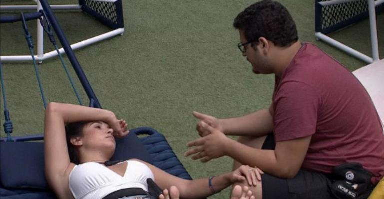 BBB20: Victor Hugo revela à Gizelly: ”Quero tanto que Pyong saia”