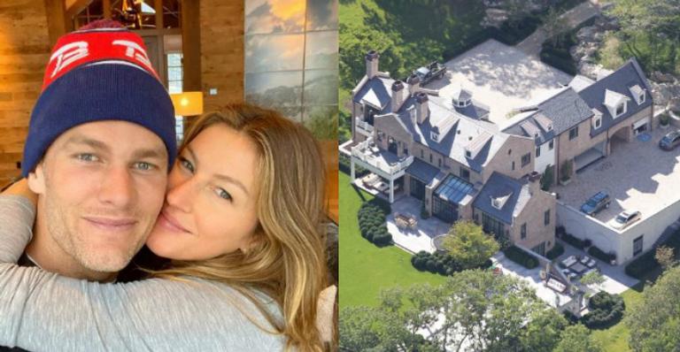 Conheça detalhes da mansão avaliada em R$ 155 milhões de Gisele Bündchen e Tom Brady