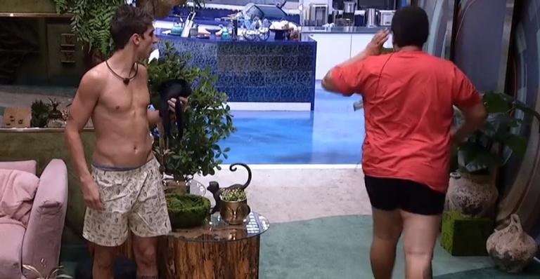 BBB20: Felipe Prior leva bronca de Babu e treta rola solta: ”Falta de respeito”