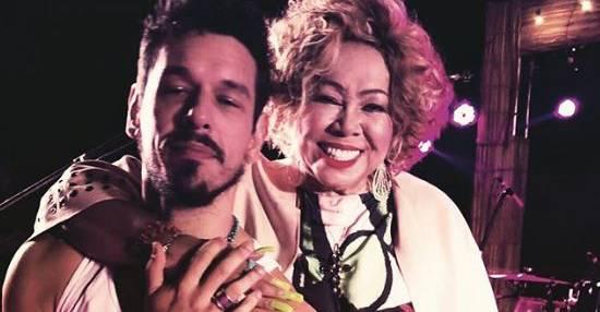 João Vicente de Castro compartilha clique ao lado de Alcione e famosos elogiam: ”Lindos”