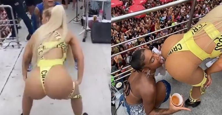 Luisa Sonza desabafa após críticas por momento picante em trio durante o Carnaval