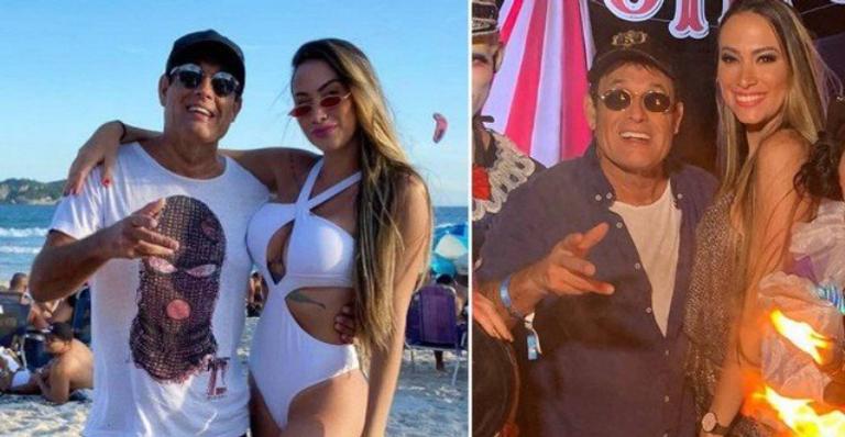 Aos 64 anos, Sérgio Mallandro vive romance com mulher 35 anos mais nova