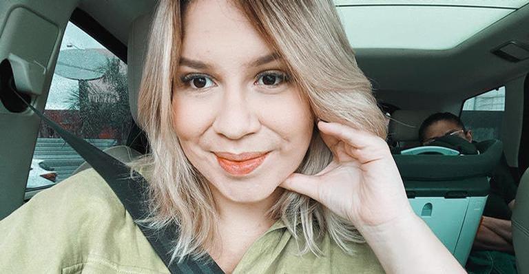 Marília Mendonça fala sobre auto estima: “Olhei no espelho e levei um susto”