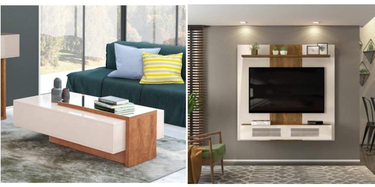 Organização e conforto: móveis perfeitos para a sua sala de estar