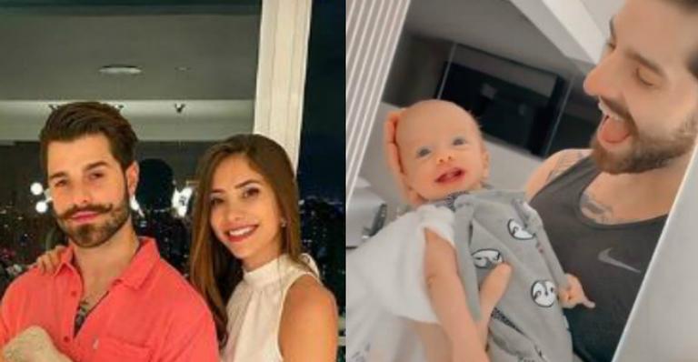 Romana Novais e Alok celebram dois meses do filho e impressionam web com beleza