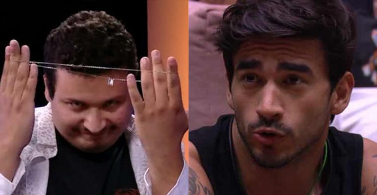 BBB20: Victor Hugo revela que vai devolver escapulário de Guilherme: ”Não vi problema”