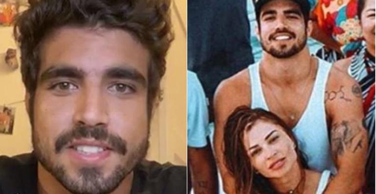 Caio Castro desabafa após rumores de casamento com Grazi Massafera: ”É muito sério”