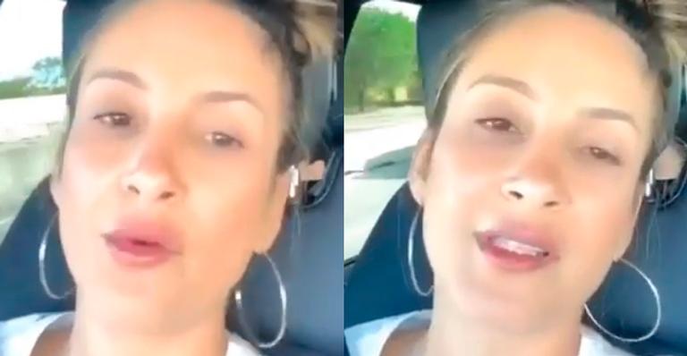Coronavírus: Claudia Leitte aparece abatida e cancela show no Maranhão: ”Apresentando sintomas”