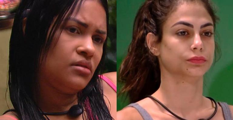 BBB20: Isoladas, Flayslane e Mari Gonzalez se desentendem: ”Minha amiga me chamando de falsa”