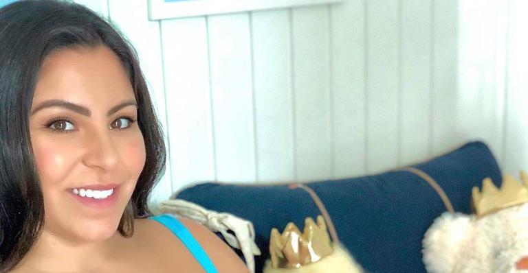 Após dar à luz ao primeiro filho, Andressa Miranda volta à rotina de treinos: ‘Vou subir e descer escadas’