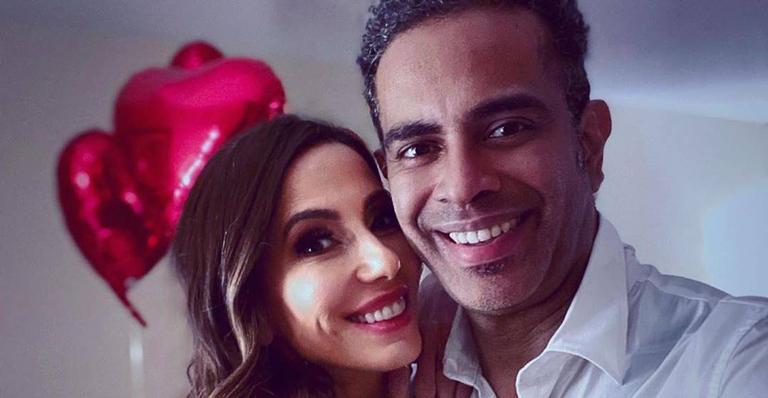 Marido de Tania Khalil se emociona com homenagem da esposa em seu aniversário