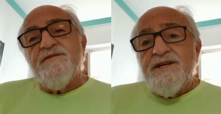 No grupo de risco, Ary Fontoura comenta coronavírus e faz apelo: ”Só peço um favor”