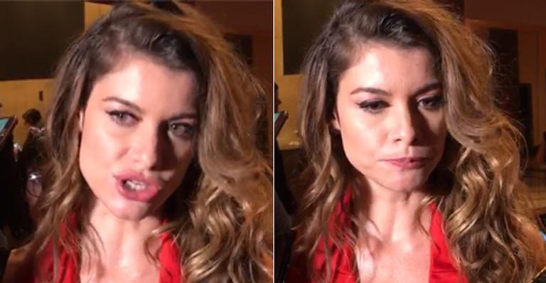Alinne Moraes perde a paciência e desabafa após acusações de fãs: ”Já comi muita farinha”