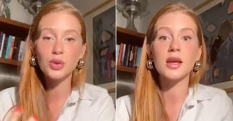 Nas redes, Marina Ruy Barbosa entrevista médico sobre coronavírus e desabafa: ”Estou bem assustada”