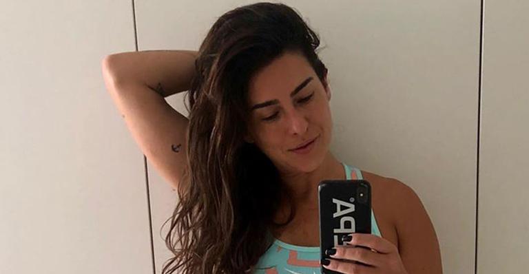 Com coronavírus, Fernanda Paes Leme registra sua rotina de isolamento: ”Disposta a me mexer”