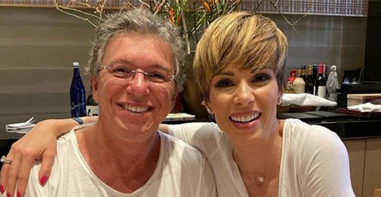 Ana Furtado e Boninho celebram bodas de porcelana: “Amor da minha vida”