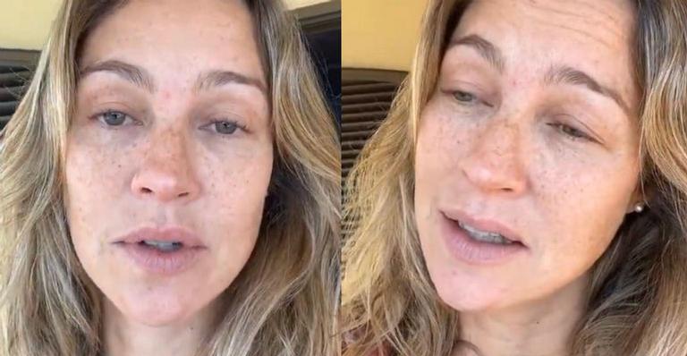 Desanimada, Luana Piovani desabafa nas redes sobre período de quarentena: “Me esforço mas padeço”