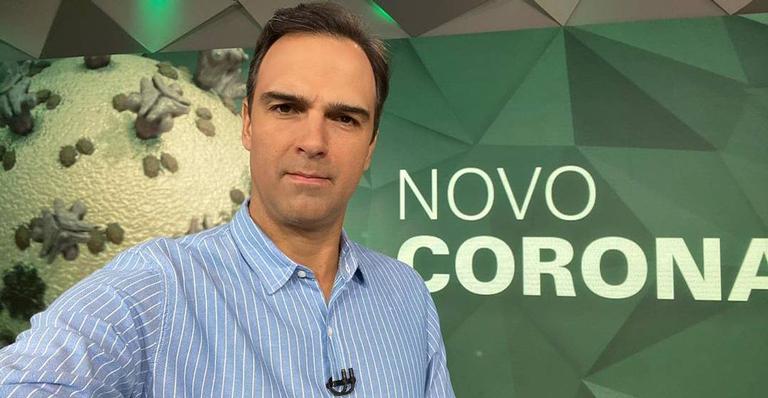 Tadeu Schmidt mostra hábitos para ir e voltar do trabalho durante pandemia
