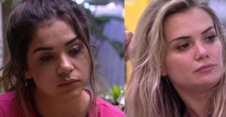 BBB20: Gizelly e Thelma debatem amizade de Marcela: ”Ela se afastou da gente”