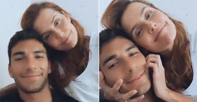 Em quarentena, Deborah Secco revela sua intimidade com o marido, Hugo Moura: ”Namorando um pouquinho”