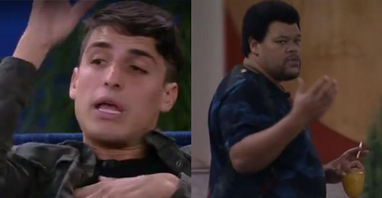 BBB20: Felipe Prior dá resposta atravessada para Babu Santana que se revolta: ”Ignorância”