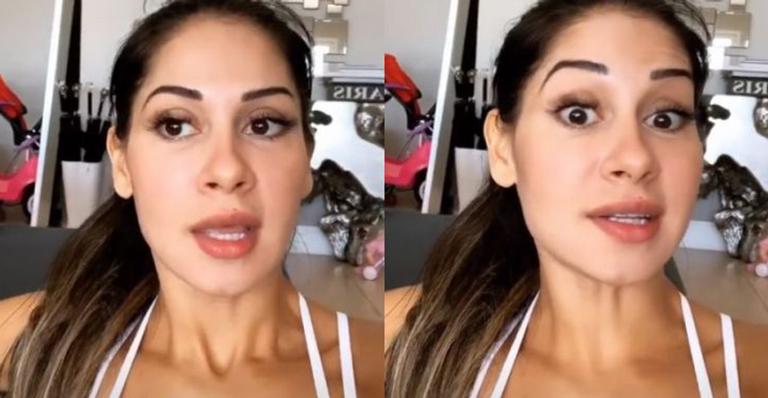 Mayra Cardi desabafa após fazer faxina em apartamento de mil metros: ”Doendo até a vulva”