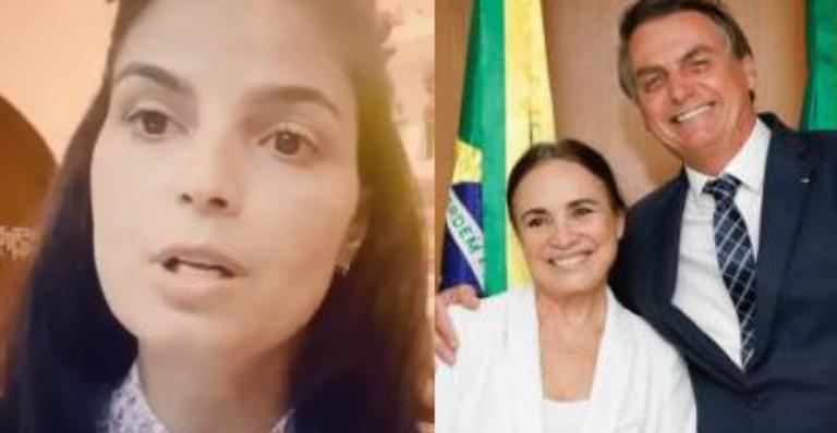 Coronavírus: Emanuelle Araújo detona comentário de Regina Duarte apoiando governo