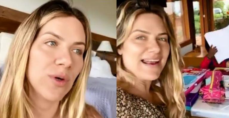 Grávida, Giovanna Ewbank comenta rotina de quarentena com os filhos: ”Insegura e ansiosa”