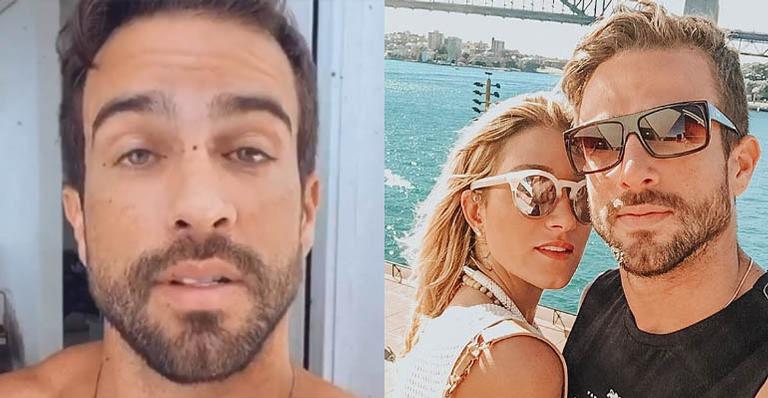 Marido de Gabriela Pugliesi fica em choque com resultado do exame de coronavírus: ”Não sei a explicação”