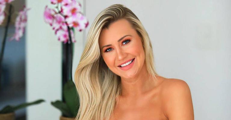 Ana Paula Siebert celebra trigésima segunda semana de gravidez: ‘Tão amada e tão esperada!’