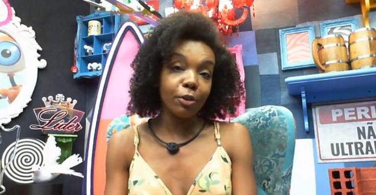 BBB20: Thelma Assis acredita que seu momento de ir ao paredão está próximo: “Estou tranquila”