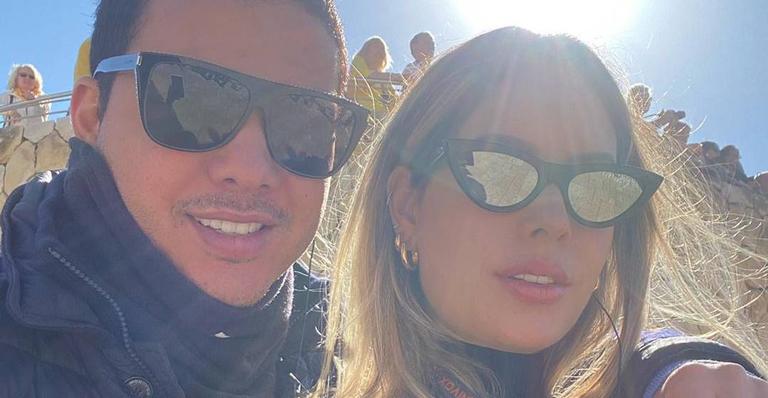 Thyane Dantas curte companhia do herdeiro mais novo durante quarentena
