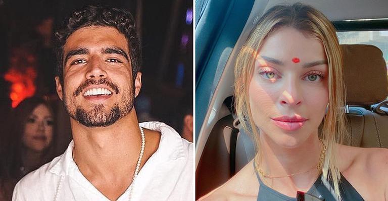 Caio Castro compartilha treino em casa e fãs apontam que apartamento é de Grazi Massafera