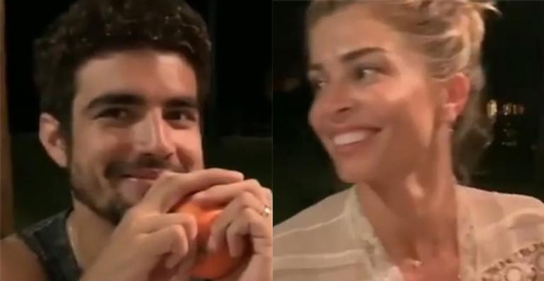 Grazi Massafera revela que convidou Caio Castro para ficar em seu apartamento: ”Achamos melhor”
