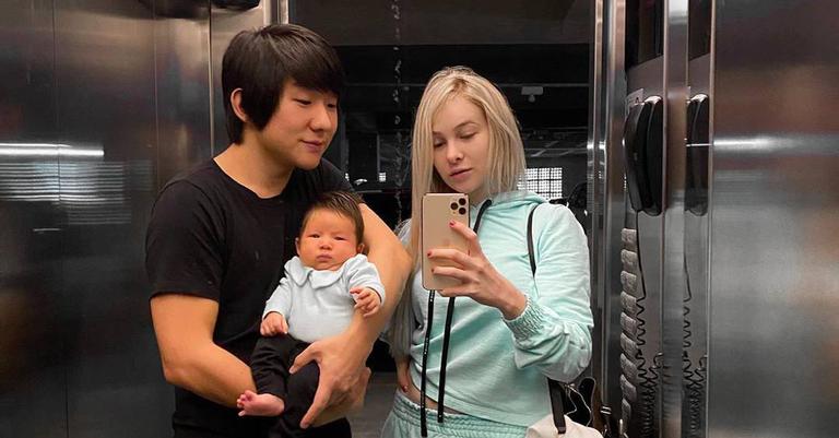 Sammy Lee posta linda foto do filho e fala sobre desafios da maternidade: ‘Universo desafiador e inspirador!’