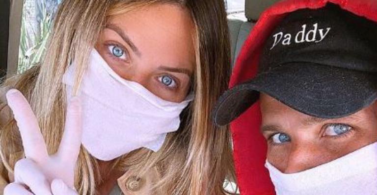Giovanna Ewbank celebra sete meses e mostra cuidados com Covid-19 durante gestação