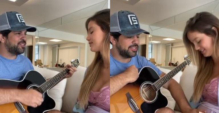 Papai de primeira viagem, Sorocaba comove fãs ao dividir canção especial para o filho
